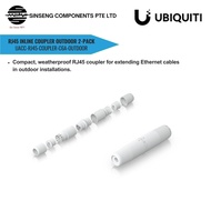 Ubiquiti Unifi UACC-RJ45-Coupler-C6A-Outdoor RJ45 Inline Coupler Cat6A Outdoor (2Pack)