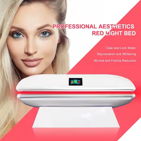 Red Light Therapy Bed Beauty epilator Skin Whitening Therapy Collagen Bed Commercial Sauna Chamber F