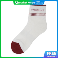 Malbon Golf Lqs M3342Psc82Win Jacquard Womens Mid-Calf Socks