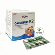VIÊN UỐNG HỖ TRỢ XƯƠNG KHỚP CALCI NANO K2 HỘP 100 VIÊN