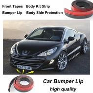 Car Bumper Lips For Peugeot RCZ 206 207 208 2008 301 307 308 405 406 407 408 / Front Spoiler Deflect