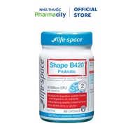 Health protection food Life-Space Shape B420 Probiotic Probiotic supplement (Box of 60 tablets)