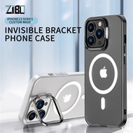 Webrand Ultra-thin Metal Camera Stand Magnetic Phone Case iPhone 14 / 13 /12 Pro Max 14 Plus Shockpr