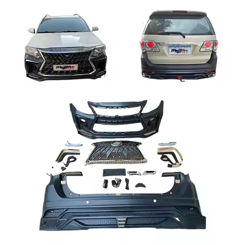 High Quality Car Bumpers Tuning for TRD Den Bodykit Body Kit Accessories Fortuner 2012-2015 Up