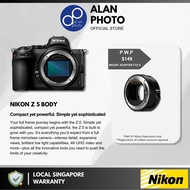 Nikon Z5 Z 5 Mirrorless Camera Body &amp; with 24-50mm Lens &amp; 24-70mm Lens &amp; 24-200mm Lens | Nikon Singapore Warranty