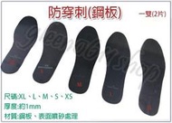 鋼頭鞋 防穿刺 鋼板 防釘 鞋墊  安全鞋墊 工作鞋 XS/S/M/L/XL
