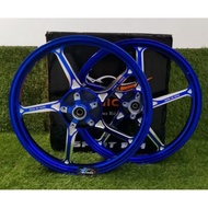 DYNOPRO YAMAHA Y15ZR / Y16ZR M5 FG525 FG511 1.60x17 1.60x17 D2 CNC Forged Alloy Sport Rim Dyno Proje