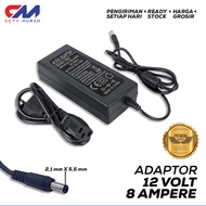 ADAPTER 12V 8A DIAMETER 55MM X 21MM u K6Y8