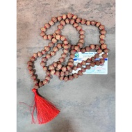 Energized 9 Face Java Rudraksha Mala with Lab Tested Certificate