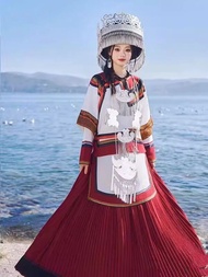 Zhang Liying คนดังสไตล์ Y I < N> < N4> < N5> < Ne1> < Ne2> ชุด Yunnan การท่องเที่ยว Sichuan Liangsha