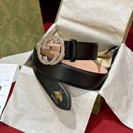 正品gucci古馳皮帶，男士頭層牛皮經典老款