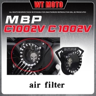 Big sale For MBP C1002V C 1002V transparent air filter decorative cover metal air filter accessories