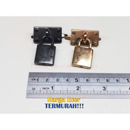 F72 BAG VARIATIONS, LIGHT GOLD AND BLACK PADDLE LOCK MODEL, SOLD PER DOZEN, CHEAP BAG ACCESSORIES