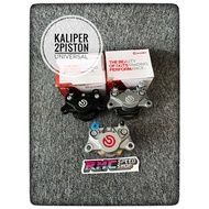 Embossed 2-piston caliper Imported Brembo 2-piston caliper Brembo Caliper