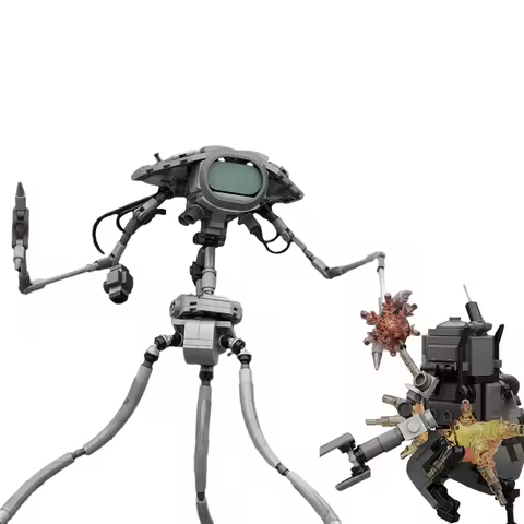 MOC-157354 Science Fiction The War of the Worlds Martian Fighting Machine Building Blocks Alien Robo