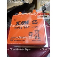 ORIGINAL SYM 12V6Ah Battery Assy YB5 (1BLWP5S-3BP) Sport Rider 125i