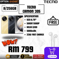 TECNO CAMON 30S | AMOLED120HZ | HELIO G100 | 50MP 1080P | TRUSTED SELLER | OPTION GADGET