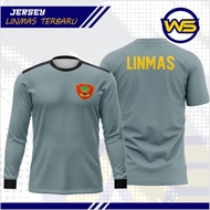 KAOS LINMAS TERBARU 2023 / KAOS LINMAS ABU-ABU TERBARU / KAOS LINMAS LENGAN PANJANG DAN PENDEK