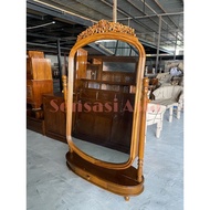 CERMIN MAKEUP GOYANG /CERMIN MAKEUP JATI