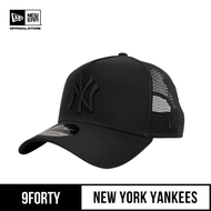 New Era 9FORTY A-Frame Trucker New York Yankees Black Snapback Cap