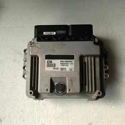 39120-2B910 391202B910 D6 Original Disassembled Vehicle Engine Computer Board ECU Electronic Control