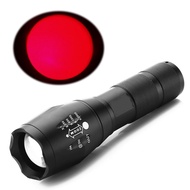 670nM Zoom Red Beam Light Flashlight Against Deteriorating Eyesight Red Torch