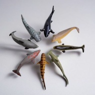Set of 8 ocean fish toys for kids Shark Dolphin Whale
