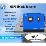 PVI 6KW/10KW Solar Inverter off grid Inverter can be Connected to Water Pump Inverter with Battery C