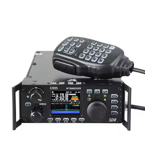Xiegu G90S HF Transceiver 20W SSB/CW/AM 0.5-30MHz HF Amateur Radio SDR Structure with Built-in Auto 