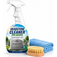 HeadstoneCleanerforGraves,(17.6fl.oz)HeadstoneRestorationCleanerSprays,HeadstoneCleaningandCommuniio