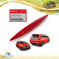 ไฟเบรคดวงที่ 3 สีแดง แท้ LED Honda Parts Jazz Fit GK Hatchback ประตู ปี2015 - 2019 มีบริการเก็บเงิน