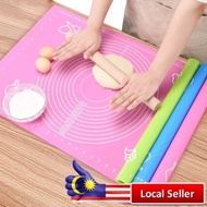 Silicone Nonstick Baking Pastry Rolling Dough Flour Mat Pad Sheet 40*50cm Non-Stick Silicone Mat Uli Bread Flour