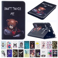 Cute pattern flip leather Case Samsung Galaxy Tab A A6 7.0 2016 SM-T280 T285 Shockproof Folding Stan