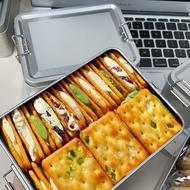 Taiwan Snack Scallion Nougat Sandwich Biscuit Nougat Biscuit Internet Celebrity Leisure Snack Buckle