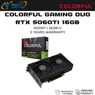 COLORFUL GeForce RTX 5060Ti GAMING DUO 16GB GDDR7 GRAPHICS CARD NVIDIA GEFORCE VGA