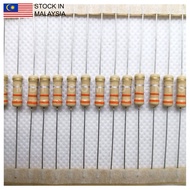 10PCS 0.33R ±5% 1W, Through Hole Resistor