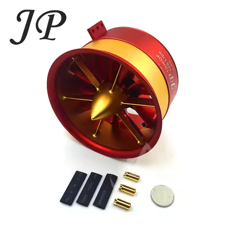 JP 12 Blades 90mm 105mm 120mm EDF Ducted Fan Metal ducted fan 6s 8s 12s 14s motor jp90mm jp105mm jp1