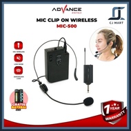 MIC Mic Clip On Bando Wireless Bluetooth Youtuber Jangkauan