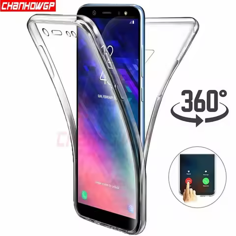 Double Silicone Case For Samsung Galaxy S9 S10 Plus S20 Ultra A30 A50 A31 A51 A71 4G A17 A16 A26 A35