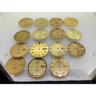 Watch Accessories Old Style Seiko Dial Pack 7S26/7S36-7009 Movement 28.5mm Character 4-Bit Yellow Di