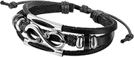 Leather Bracelet Partner Bracelet BFF Bracelets Friendship Bracelet for 2 Bangle Leather Bracelet Co