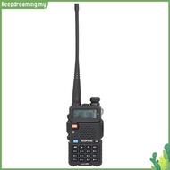 ✿ keepdreaming ✿  UV-5R Handheld Walkie Talkie 136-174MHz & 400-520MHz 5W Dual Band Two Way Radio Lo