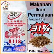 [20KG] 32% Protein SP BERKAT 8118 Makanan Ikan Air Tawar Dedak Ikan Pallet Keli Catfish Floating Feed 鱼料