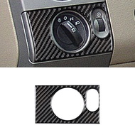 Carbon Fiber Interior Headlight Control Cover Trim For Ford F-150 FX4 2004-2008
