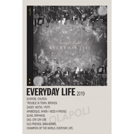 Everyday Life Album Cover Poster - Coldplay