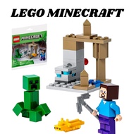 Original LEGO Minecraft | The Dripstone Cavern 30647 Free Shipping 45pcs Polybag Steve Creeper Axolo