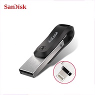 SanDisk USB3.0 Flash Drive Dual-Purpose Swivel SDIX60N 256GB 128GB Metal U Disk OTG Lightning Connector For iPhone iPadPC