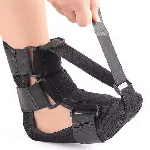 1Pcs Plantar Fasciitis Night Splint Sock Soft Plantar Fascia Brace for Sleeping Achilles Tendonitis 