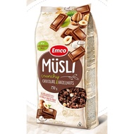 Emco Crunchy Musli Chocolate & Hazelnut 750gm.