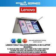 LENOVO Yoga 7 83JQ00ARMJ 2-IN-1 Laptop - 14 2.8K OLED 120HZ TOUCH/U7-258V/32GB/1TB/INTEL ARC/W11/2Y
